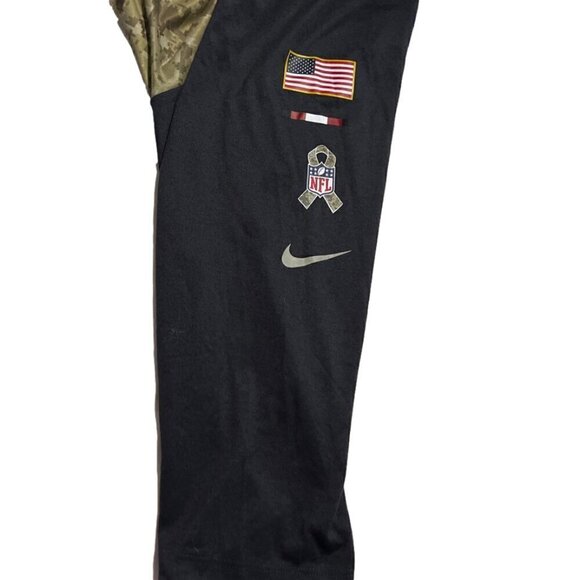 Nike Men's Atlanta Falcons Salute to Service 3/4 Sleeve Tee, Size Large - Picture 4 of 10